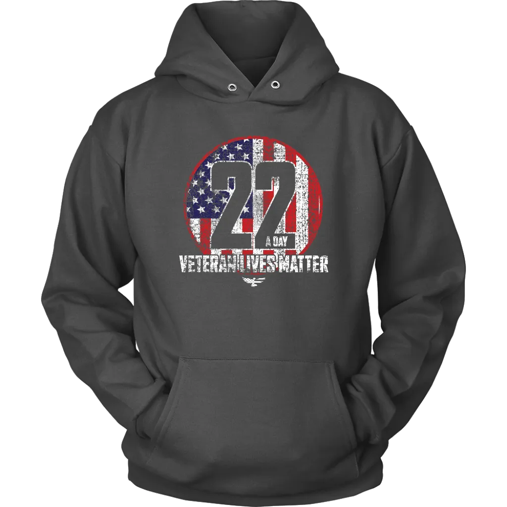 22 Awareness Unisex Hoodie