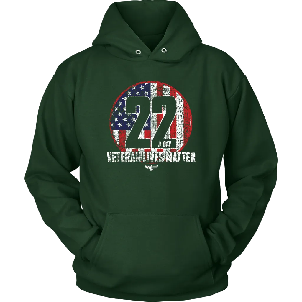 22 Awareness Unisex Hoodie