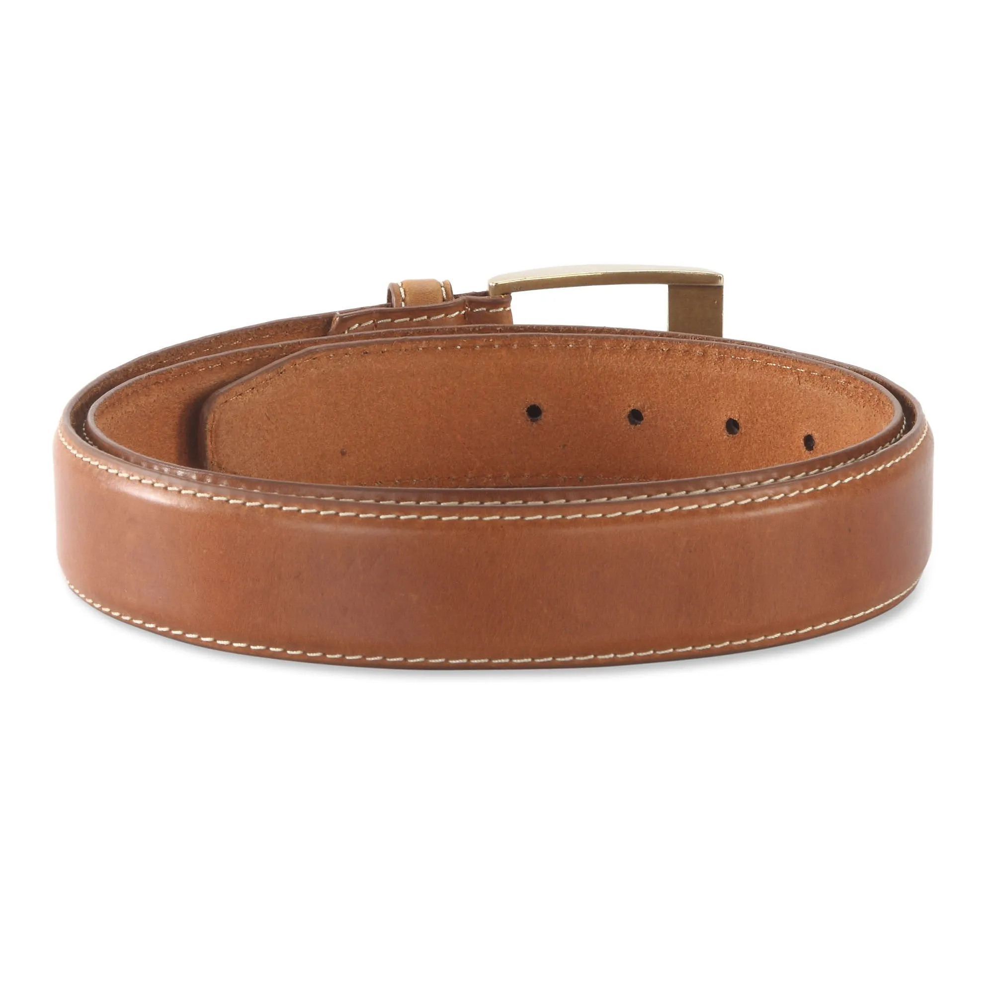 391901 Leather Belt in Tan Color | Style n Craft