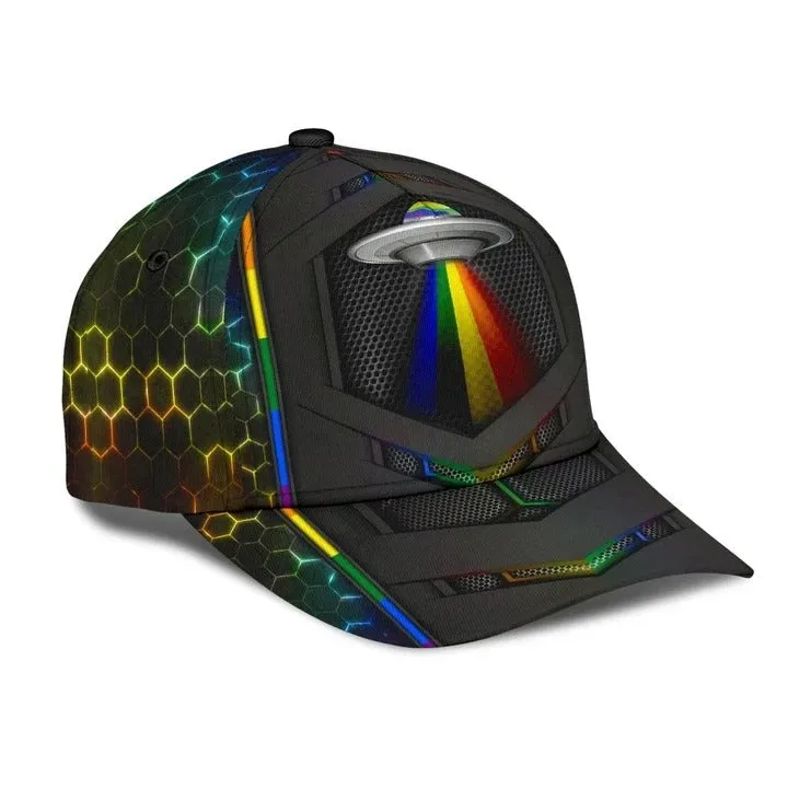 3D Baseball Classic Cap For Gay And Lesbian, Wonderful Lgbt Gaylien Printing Baseball Cap Hat