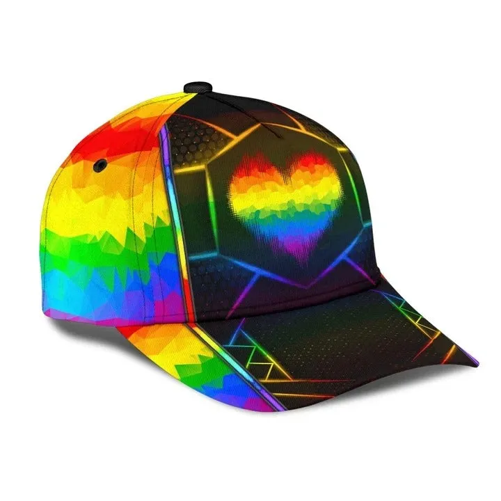 3D Baseball Classic Cap For Gay And Lesbian, Wonderful Lgbt Gaylien Printing Baseball Cap Hat