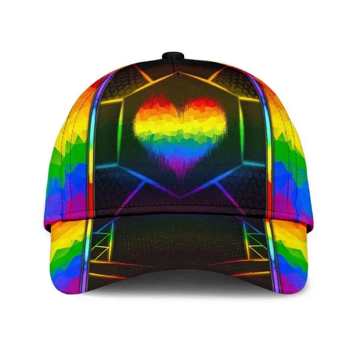 3D Baseball Classic Cap For Gay And Lesbian, Wonderful Lgbt Gaylien Printing Baseball Cap Hat