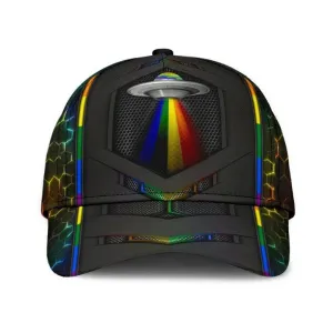 3D Baseball Classic Cap For Gay And Lesbian, Wonderful Lgbt Gaylien Printing Baseball Cap Hat