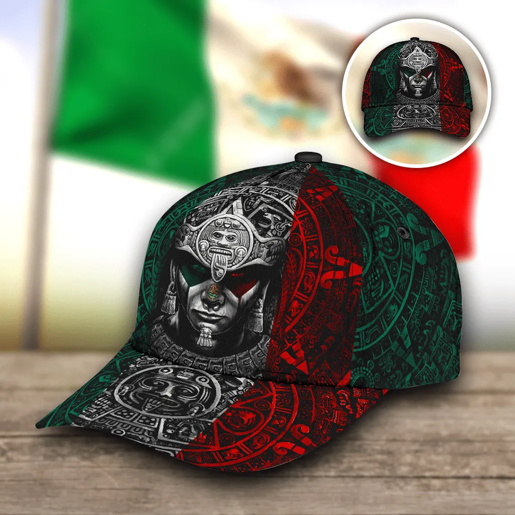 3D Full Printed Aztec Classic Cap, Aztex Unisex Hat For Men And Women, Aztec Cap, Baseball Cap