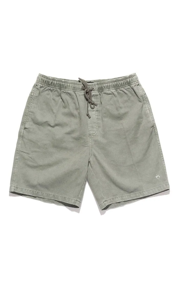 Afends Mens Stein - Elastic Waist Walkshort