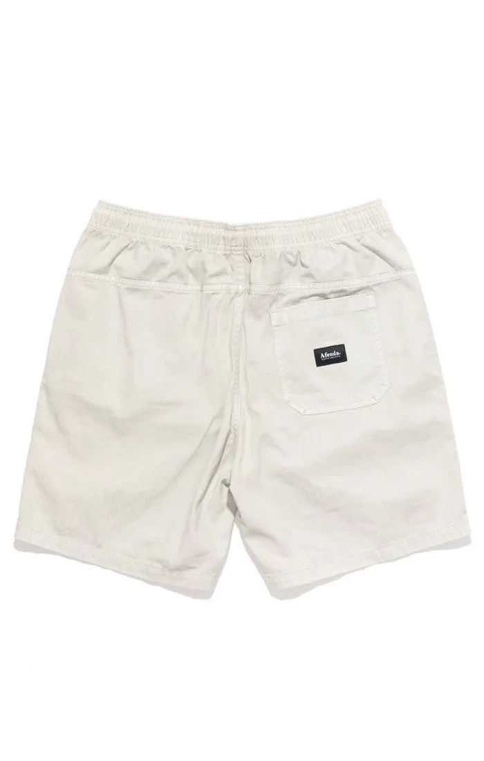 Afends Mens Stein - Elastic Waist Walkshort