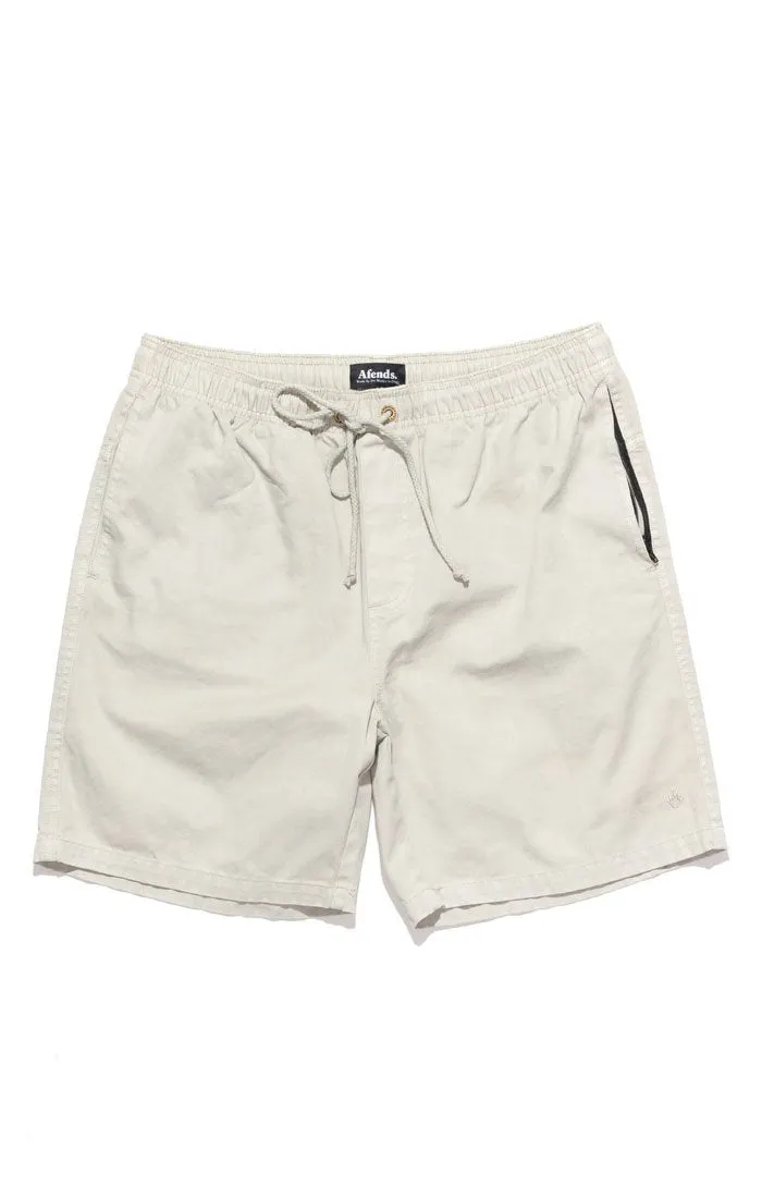 Afends Mens Stein - Elastic Waist Walkshort