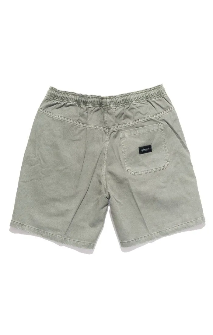 Afends Mens Stein - Elastic Waist Walkshort