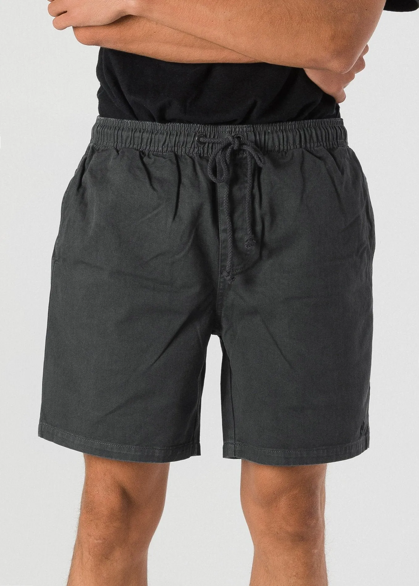 Afends Mens Stein - Elastic Waist Walkshort