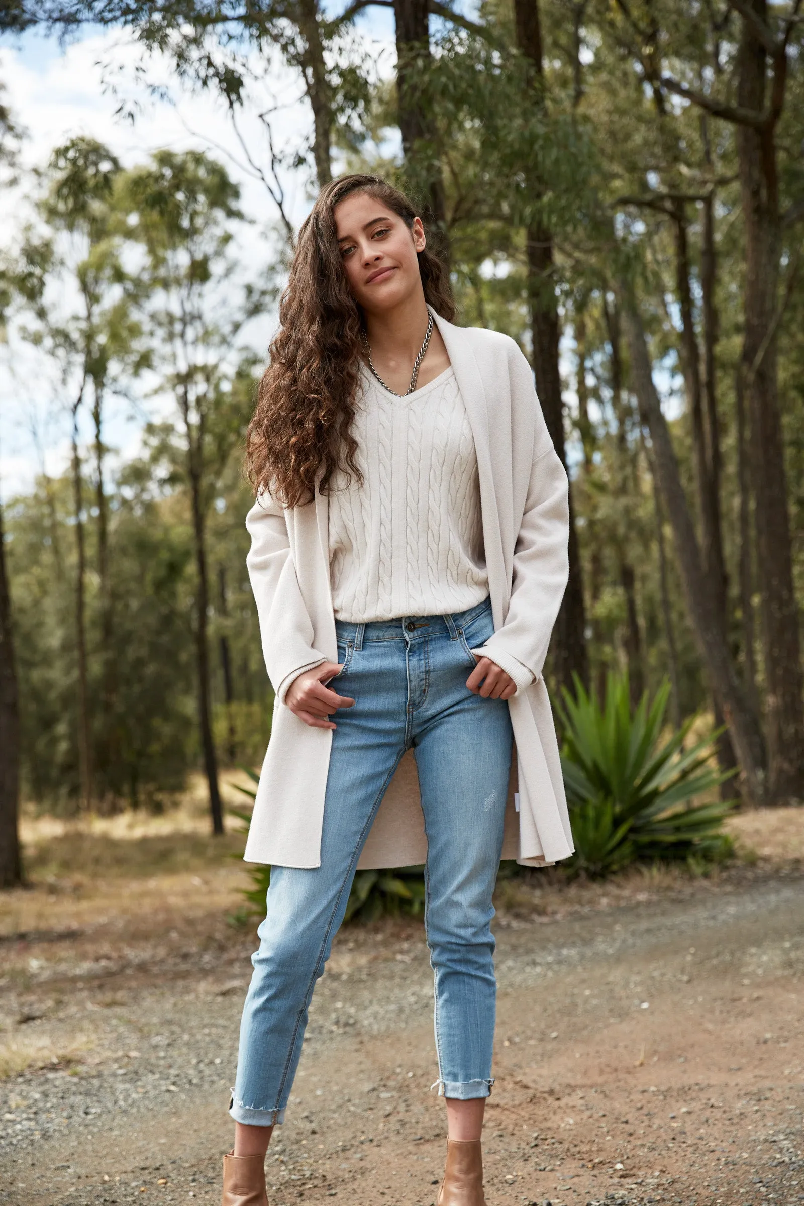 Alawa Cardigan - Malt