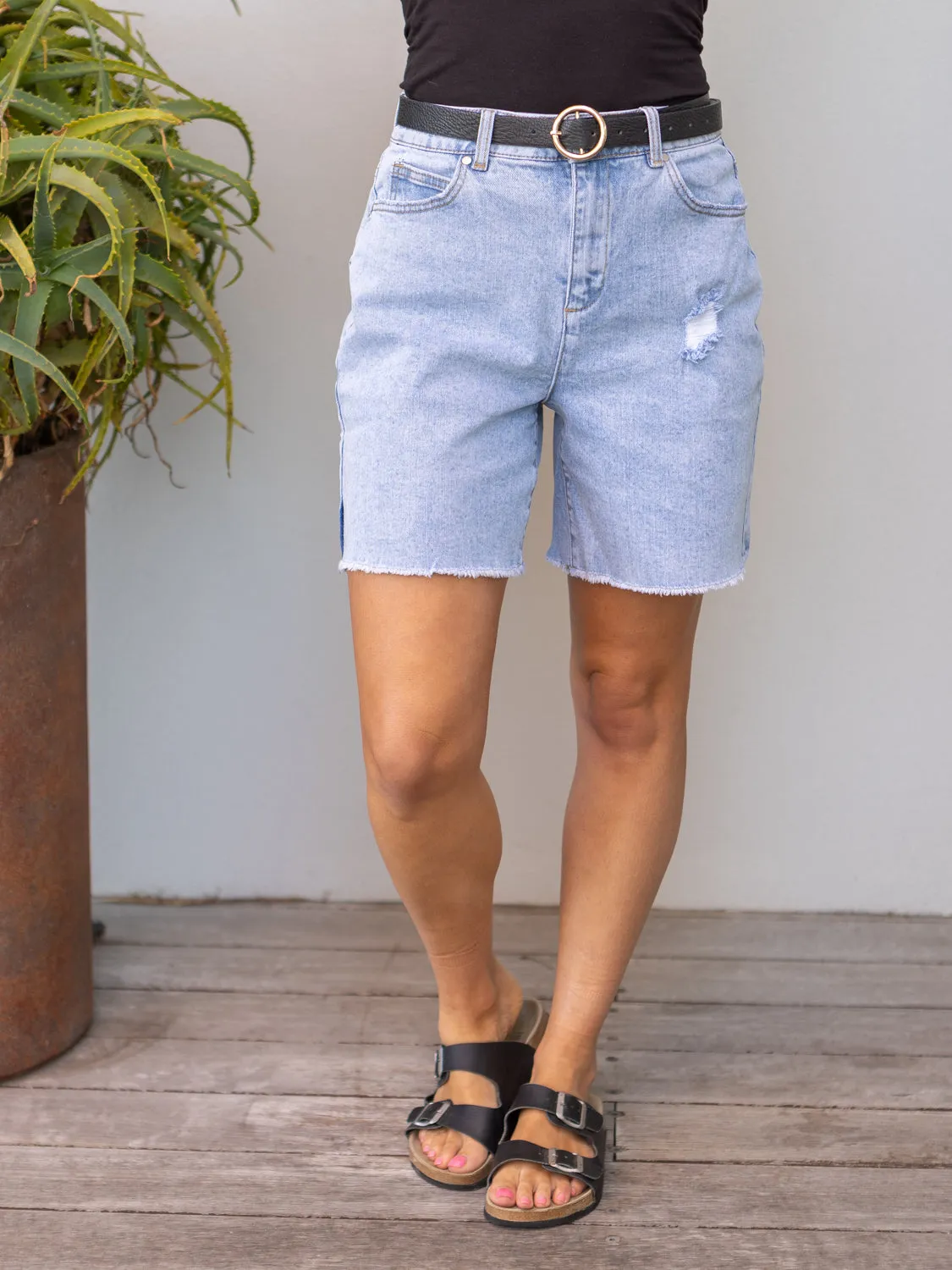 Amble Shorts - Super Light Blue