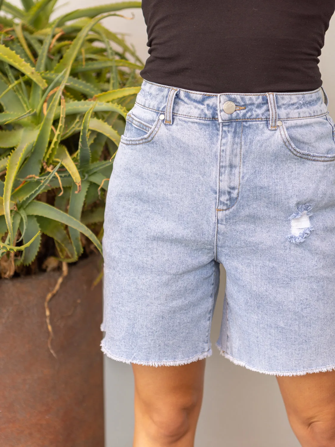 Amble Shorts - Super Light Blue