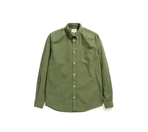 Anton Light Twill Shirt | Spruce Green