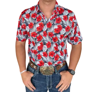 Ariat Men's Short Sleeve Floral Shirt