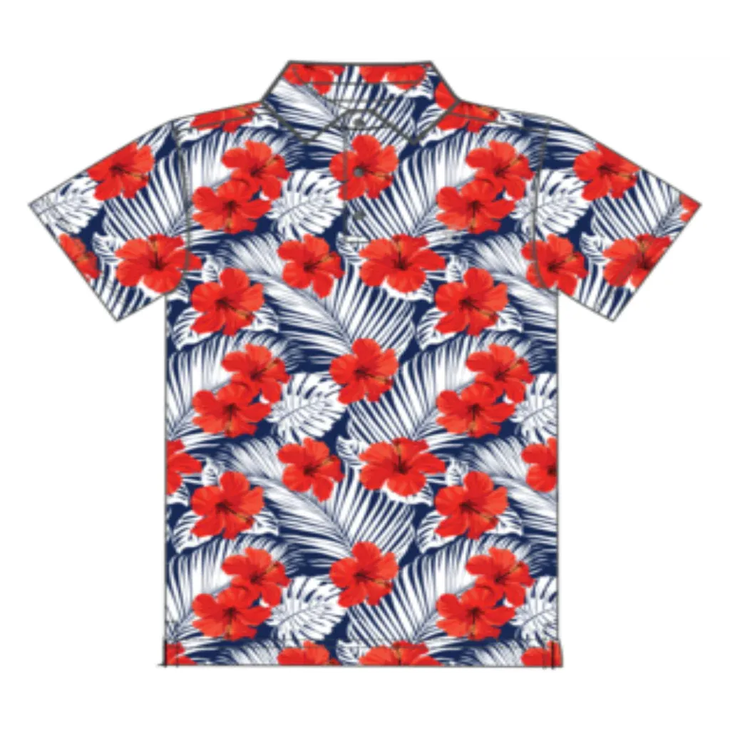 Ariat Men's Short Sleeve Floral Shirt