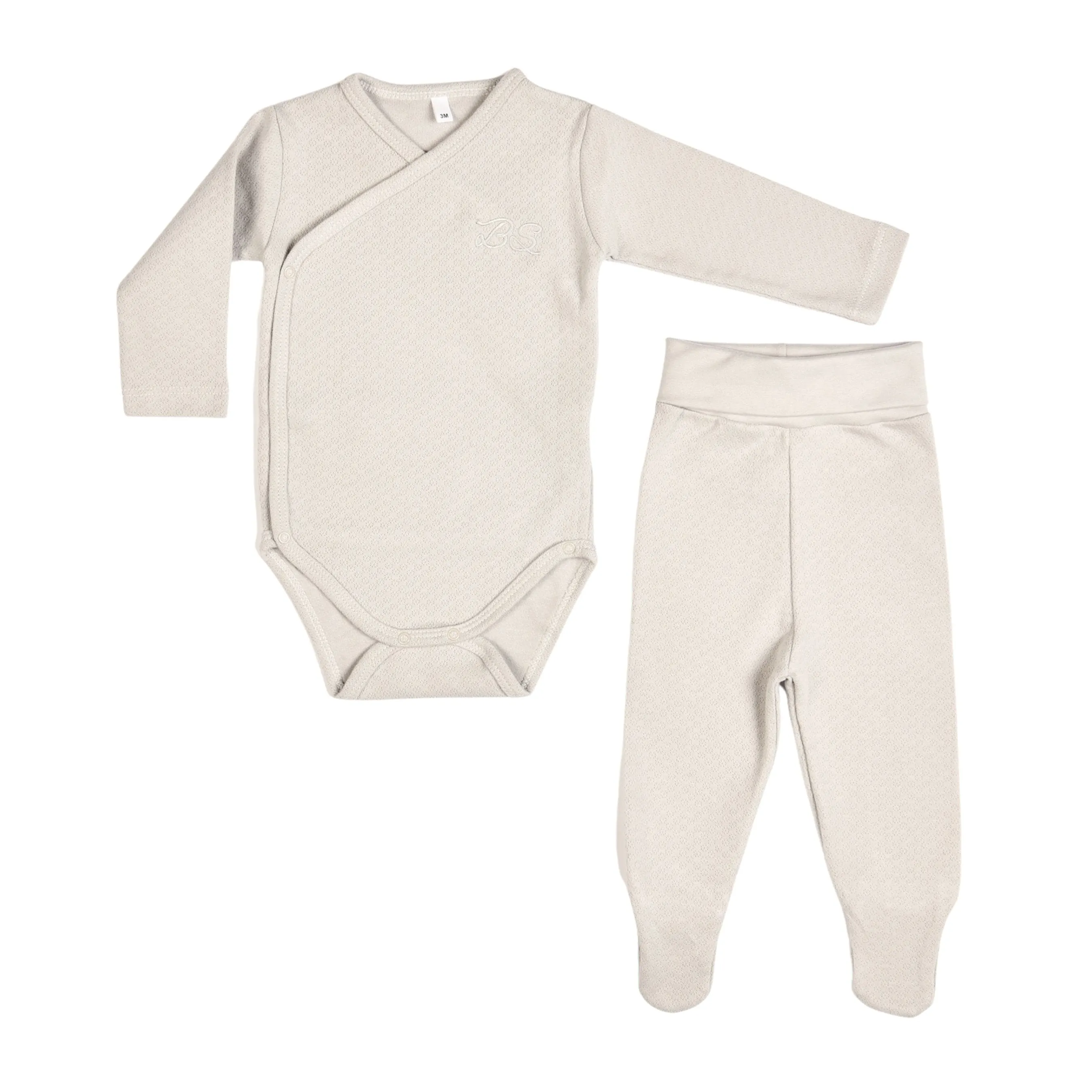 Bebe Sweeny Essentials | Baby Boys Grey Cardigan & Leggings Set (5)