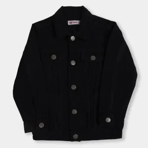 Boys Denim Jacket Basic - Black