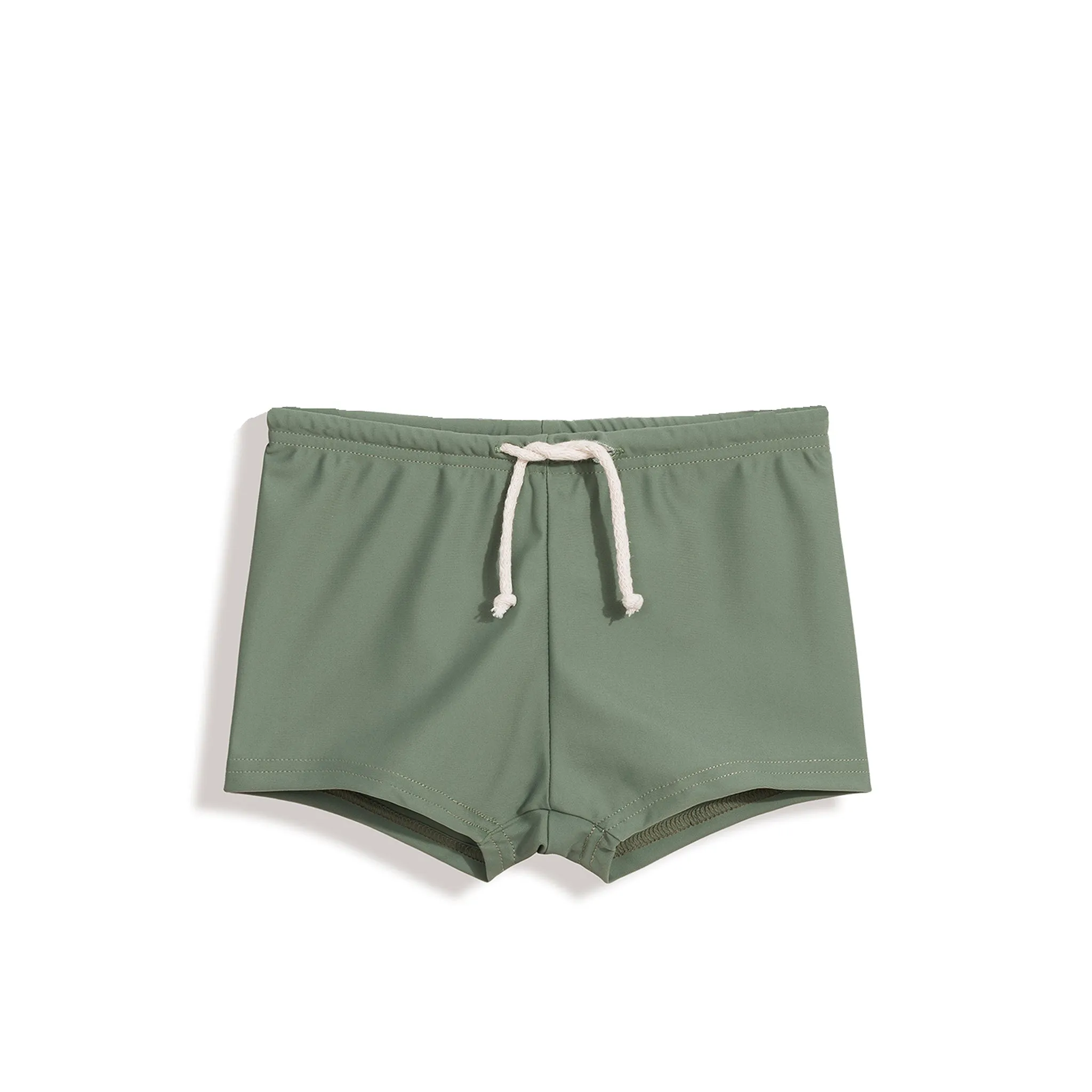 Boys' swimming trunks KHAKI