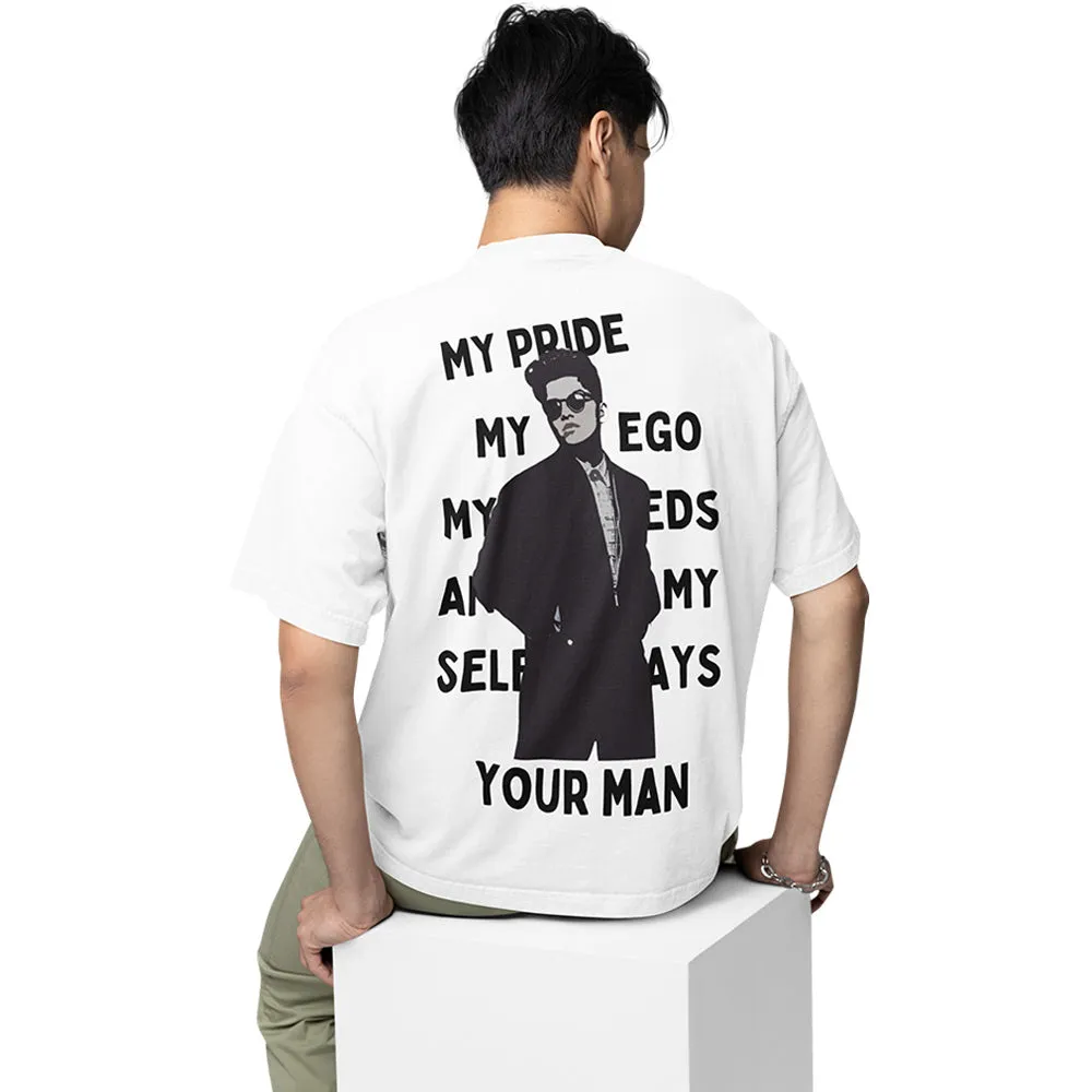 Bruno Mars Oversized T shirt - When I Was Your Man