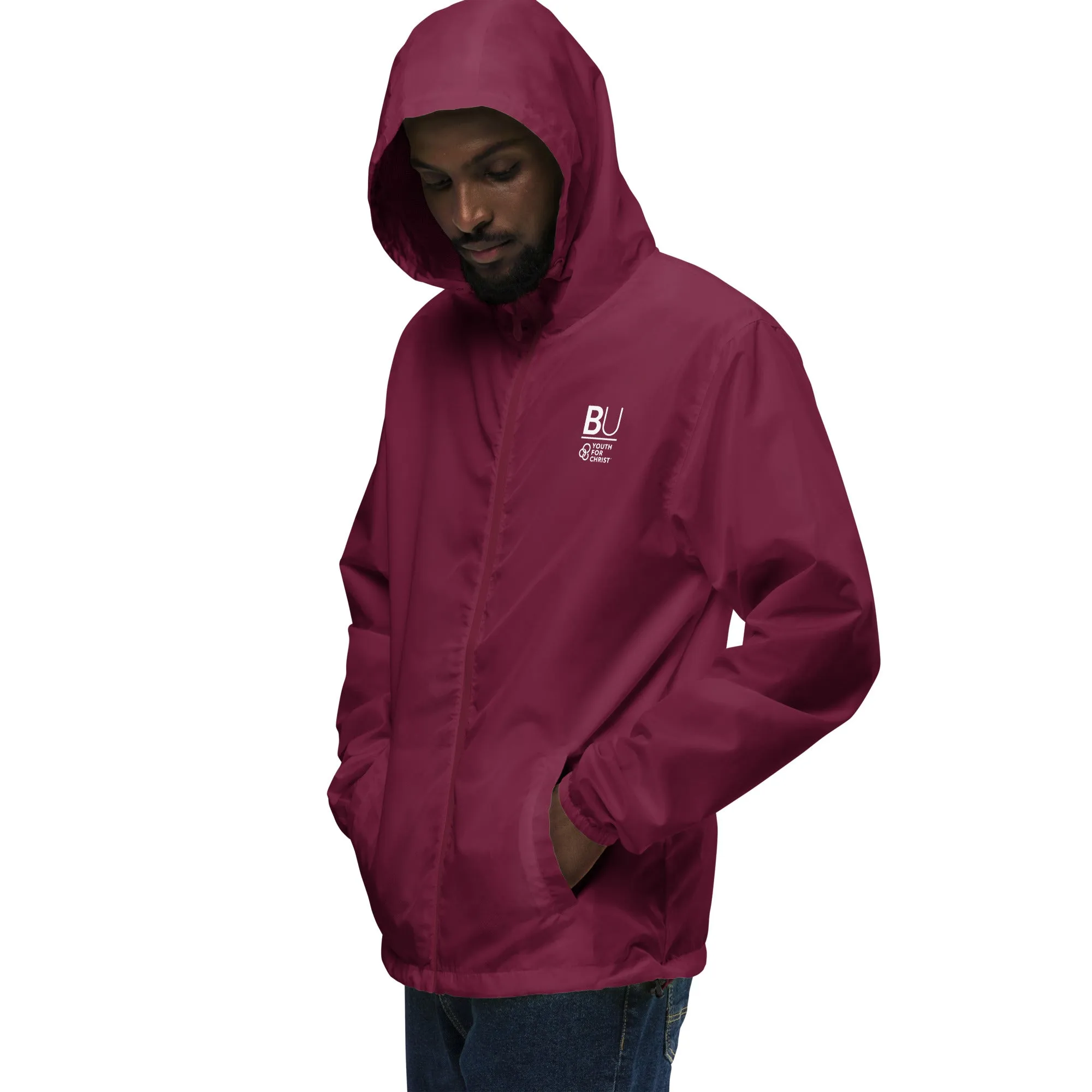 BU@YFC Unisex lightweight zip up windbreaker