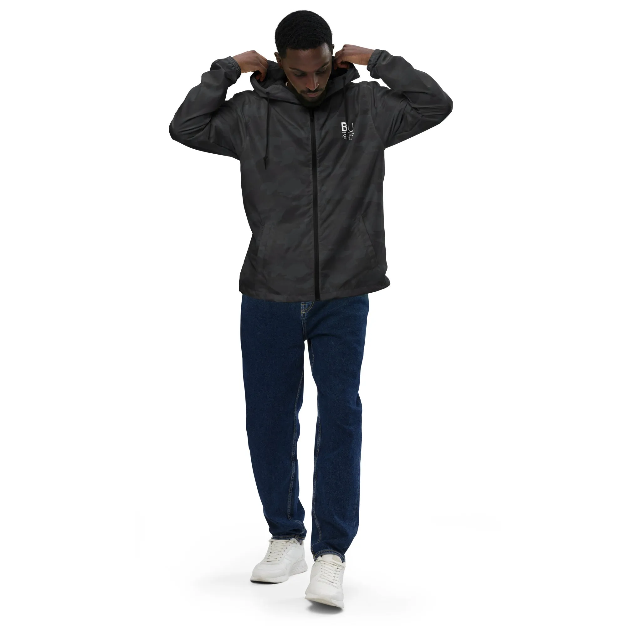 BU@YFC Unisex lightweight zip up windbreaker