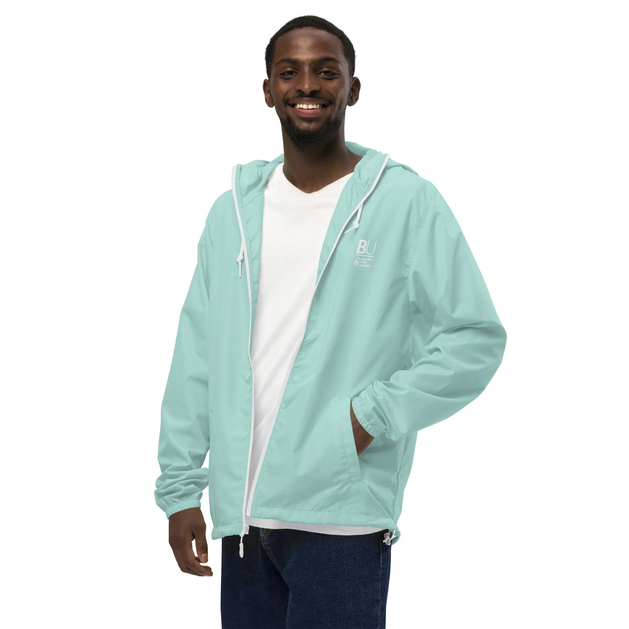 BU@YFC Unisex lightweight zip up windbreaker