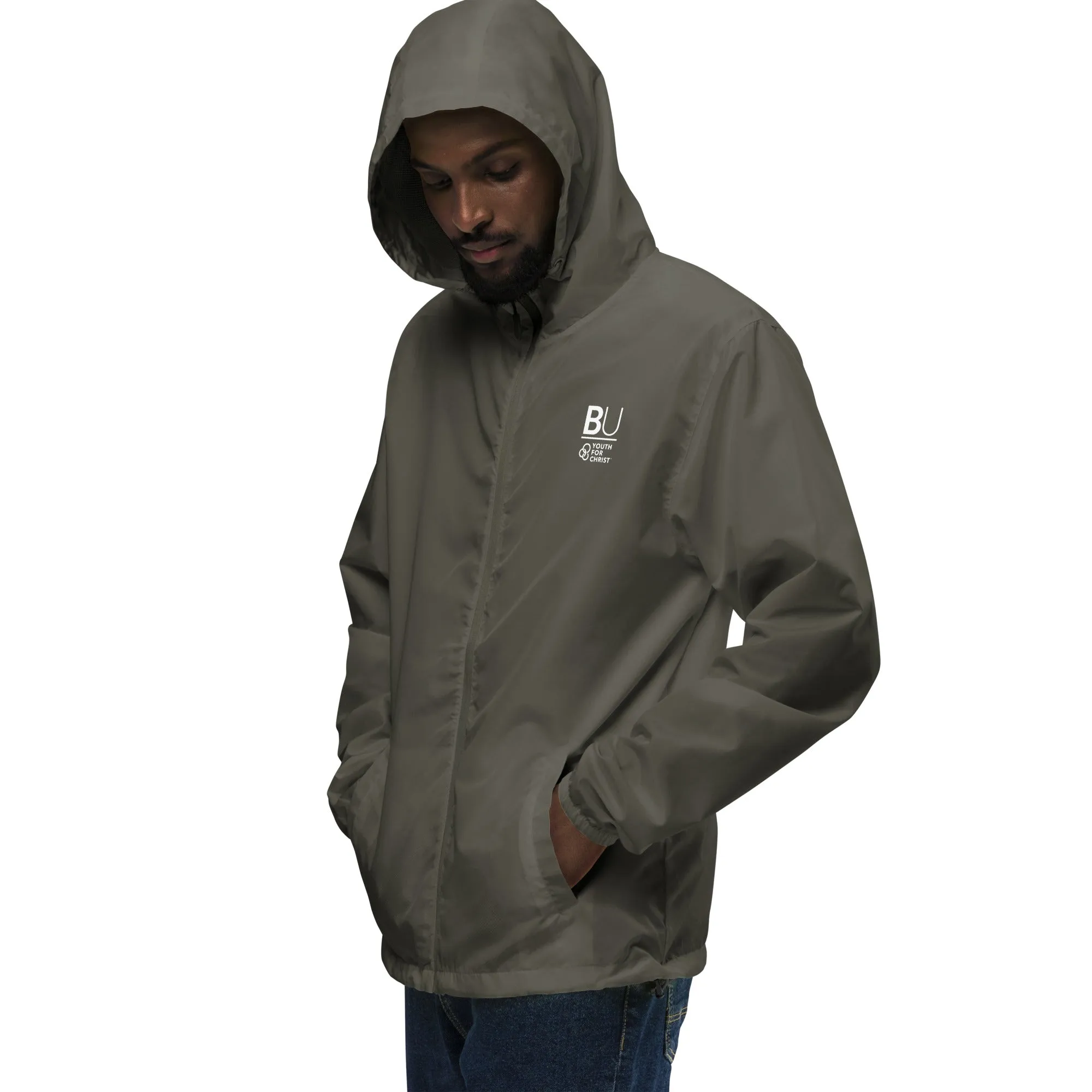 BU@YFC Unisex lightweight zip up windbreaker