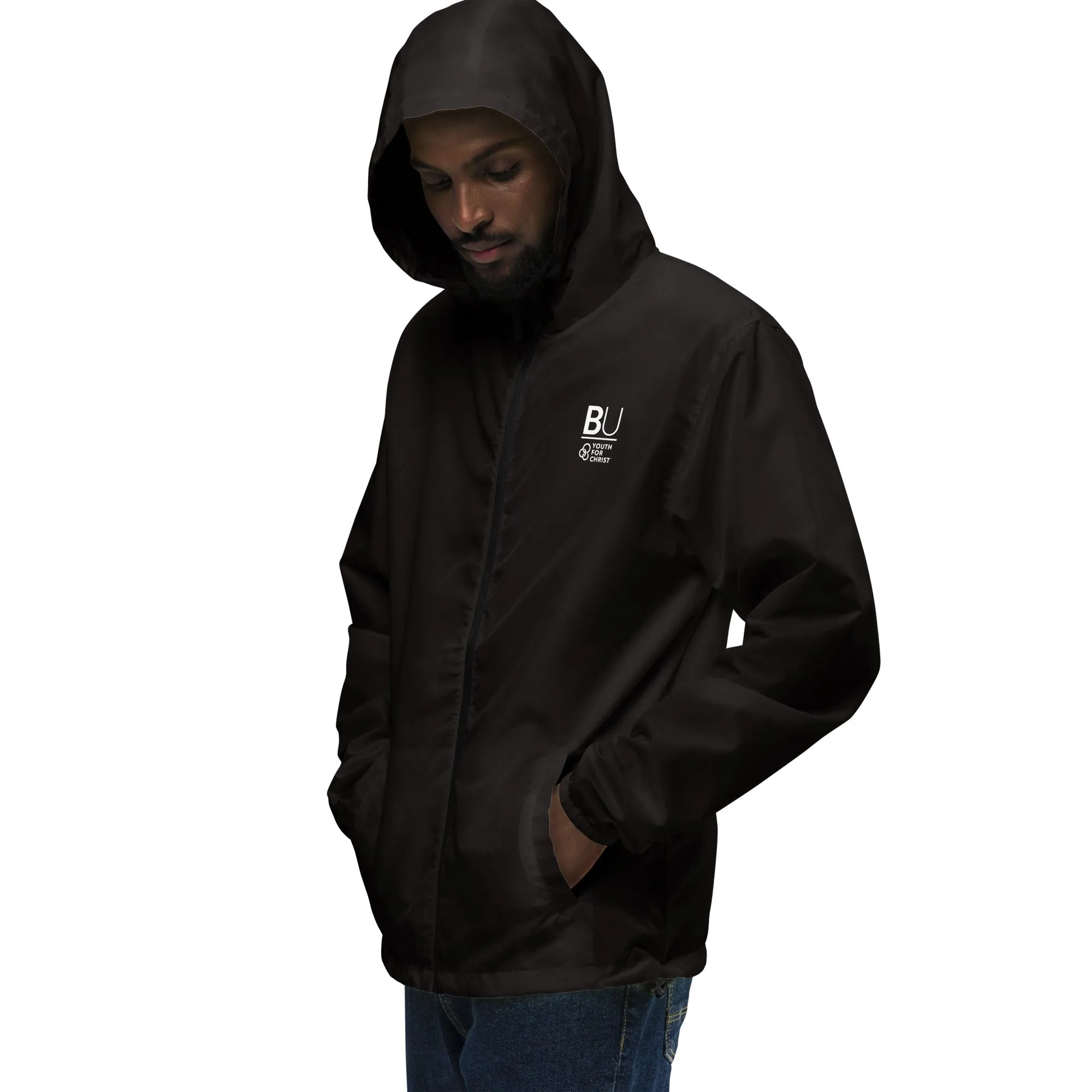 BU@YFC Unisex lightweight zip up windbreaker