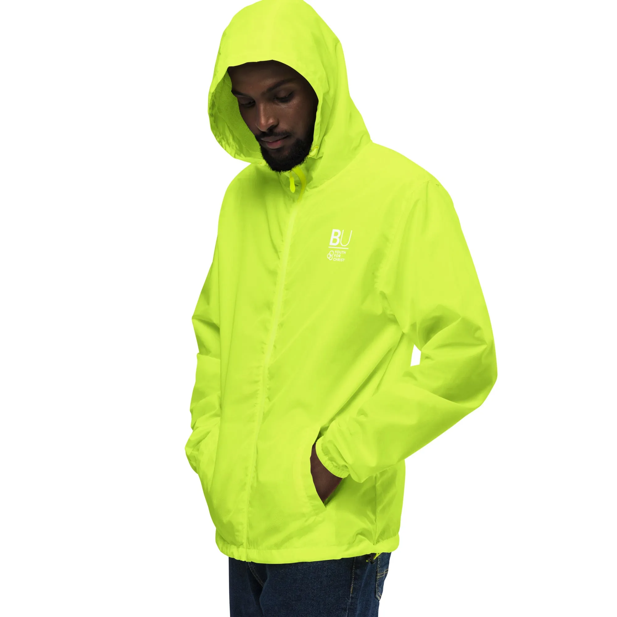 BU@YFC Unisex lightweight zip up windbreaker