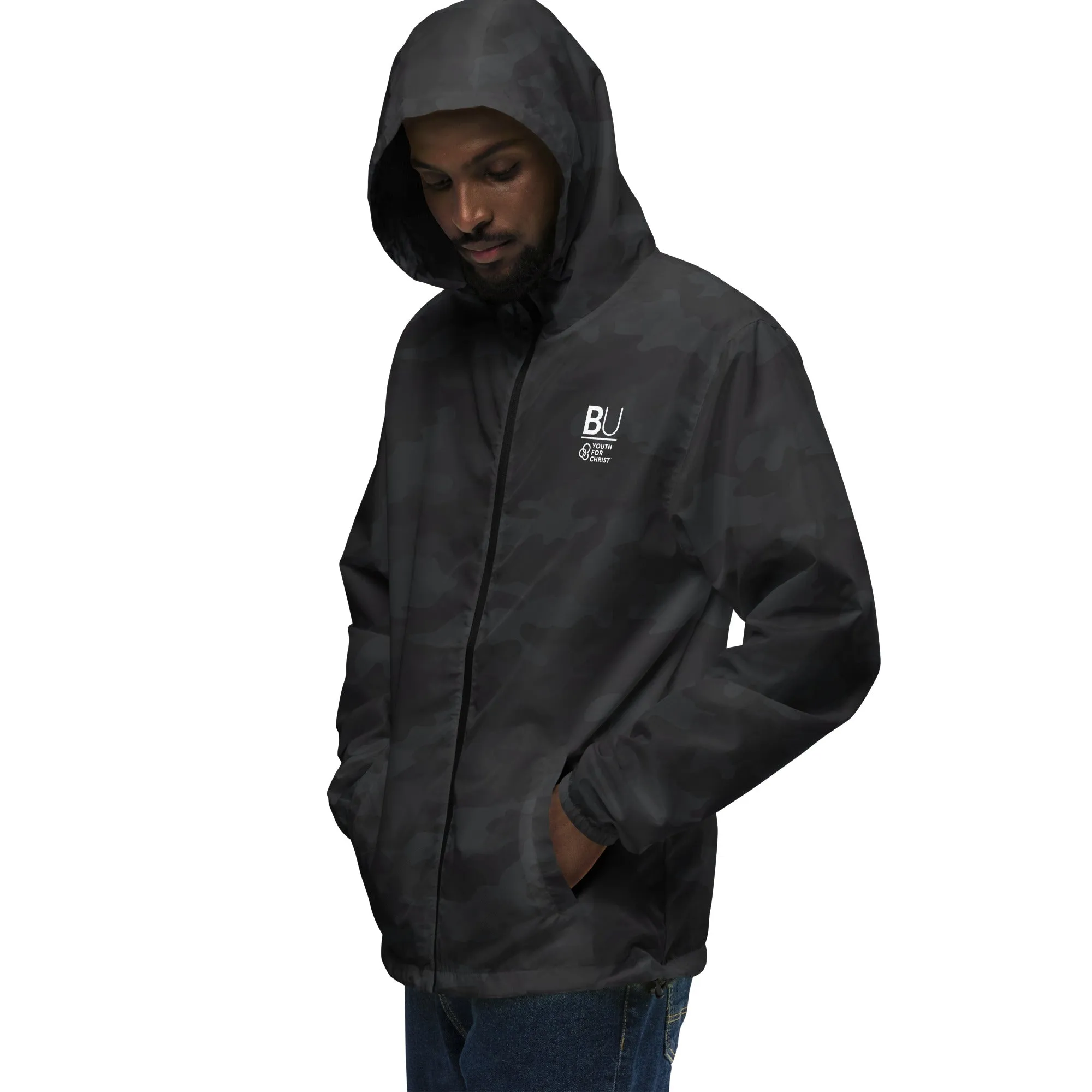 BU@YFC Unisex lightweight zip up windbreaker