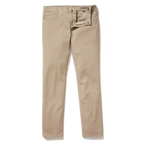 Calabria (Tailored) - Khaki Italian Travel Jeans