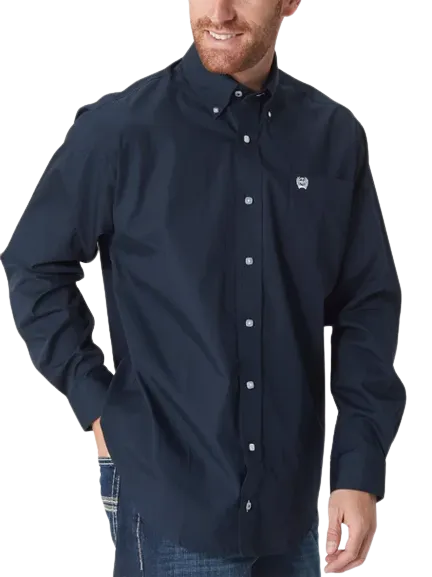 Cinch Men''s Oxford Weave Classic Fit Shirt