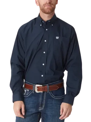 Cinch Men''s Oxford Weave Classic Fit Shirt