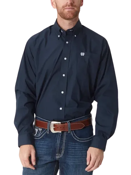 Cinch Men''s Oxford Weave Classic Fit Shirt