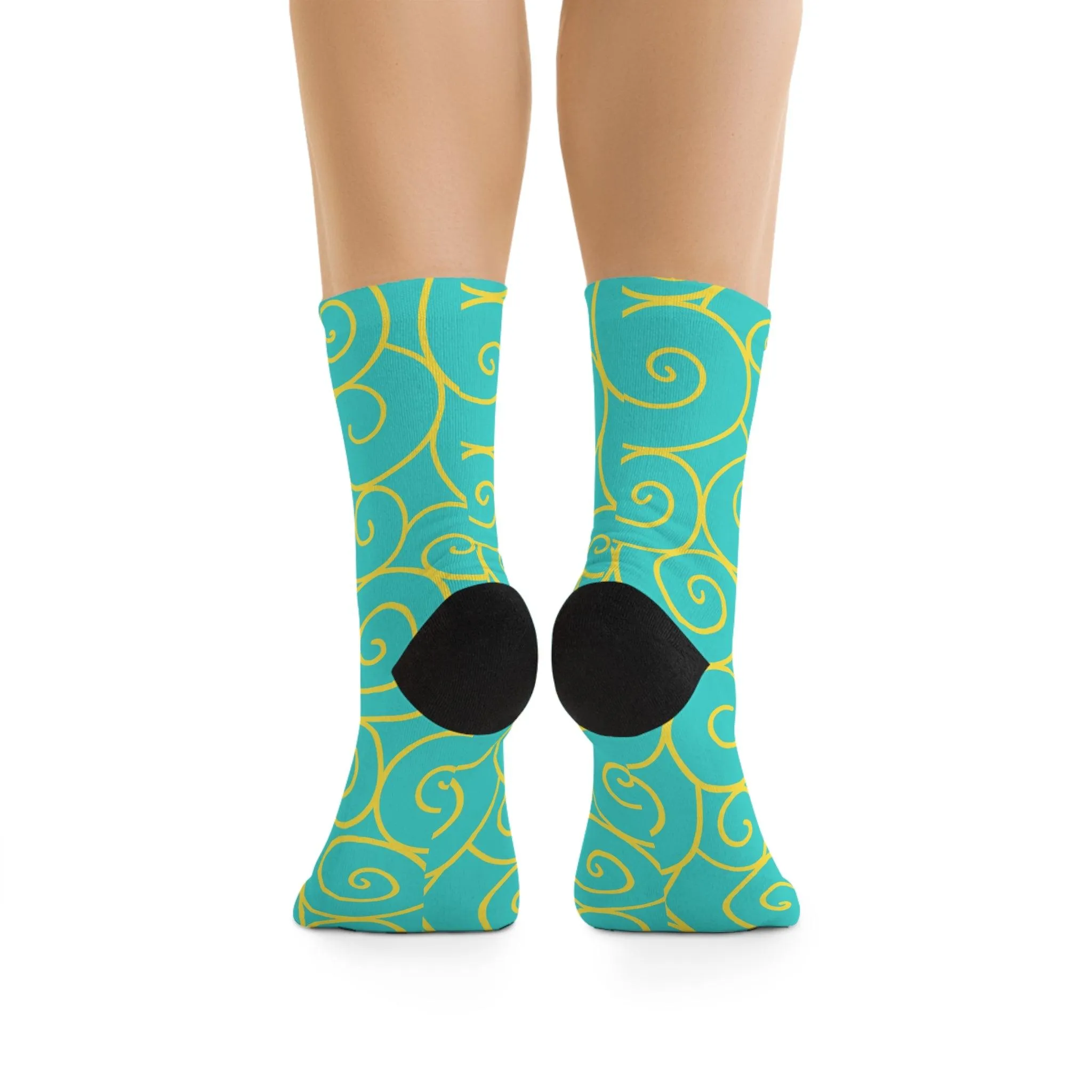 Circular Pattern Socks