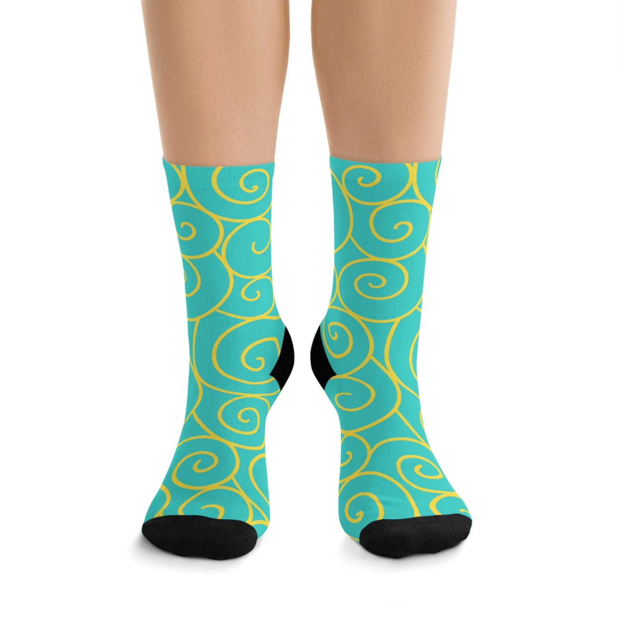 Circular Pattern Socks