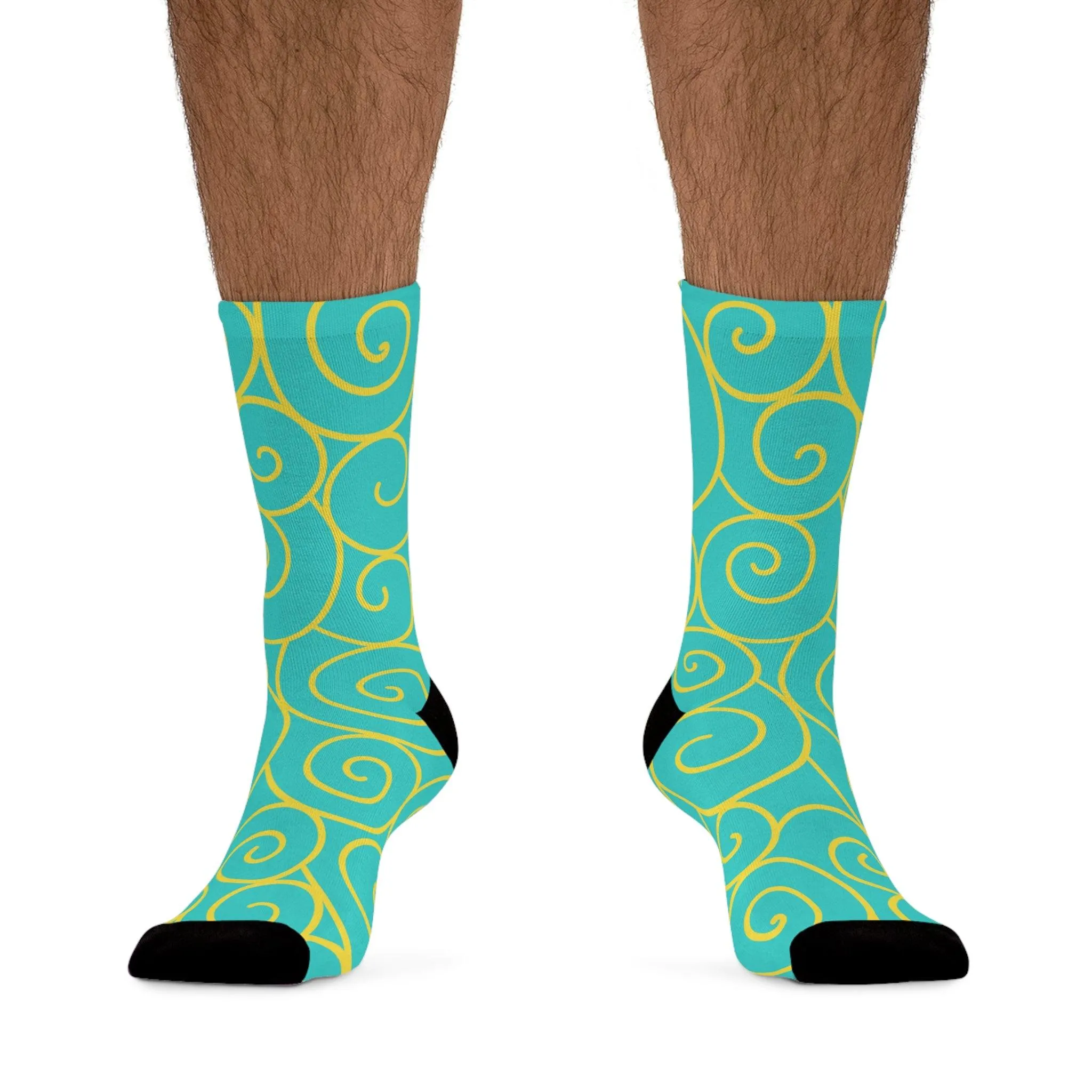 Circular Pattern Socks