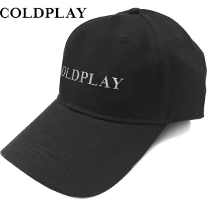 Coldplay Unisex Baseball Cap - White Logo