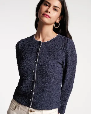 Darling Cardigan Popcorn Navy