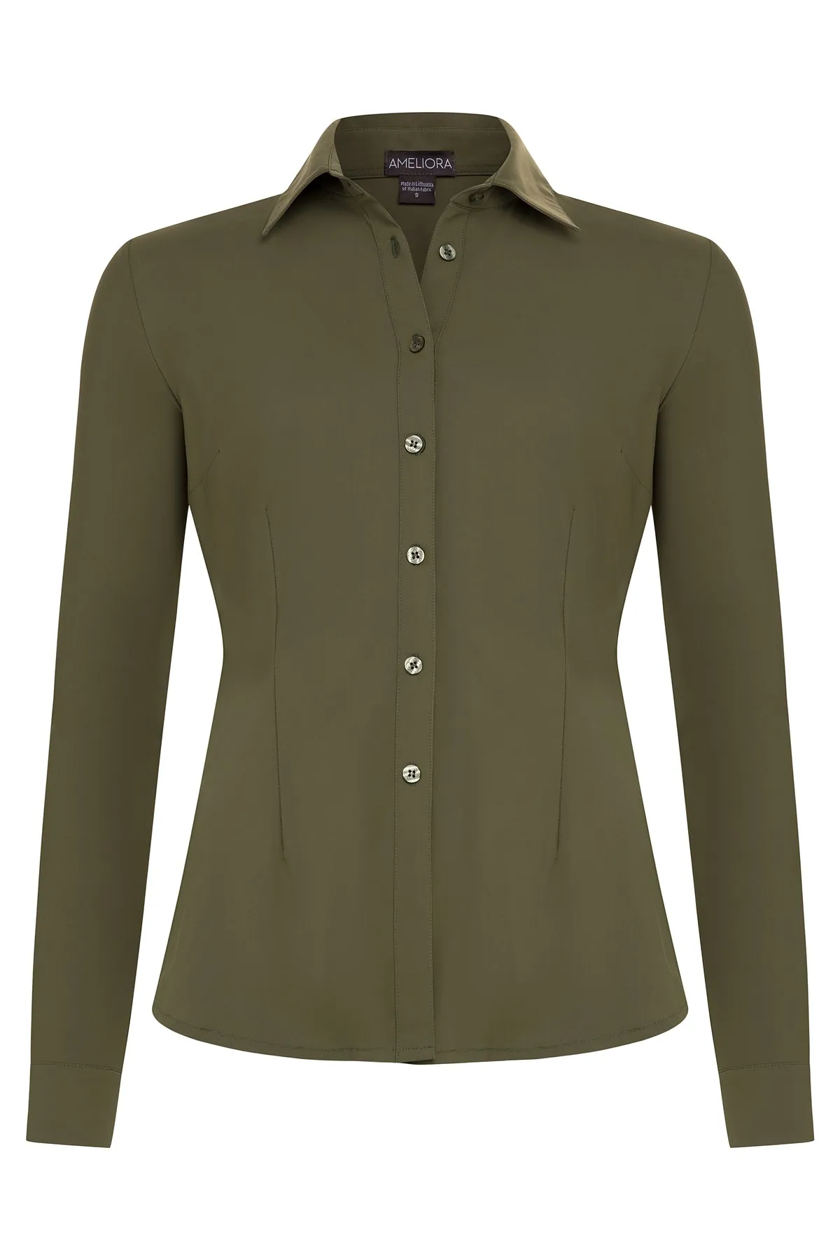 Dawn Button Down - Olive