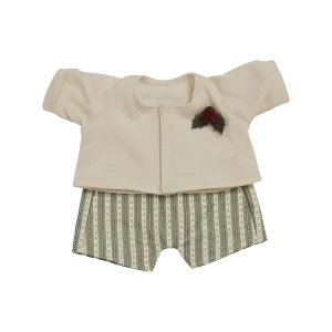 Dinkum Dolls Cardigan & Romper Set - Holiday