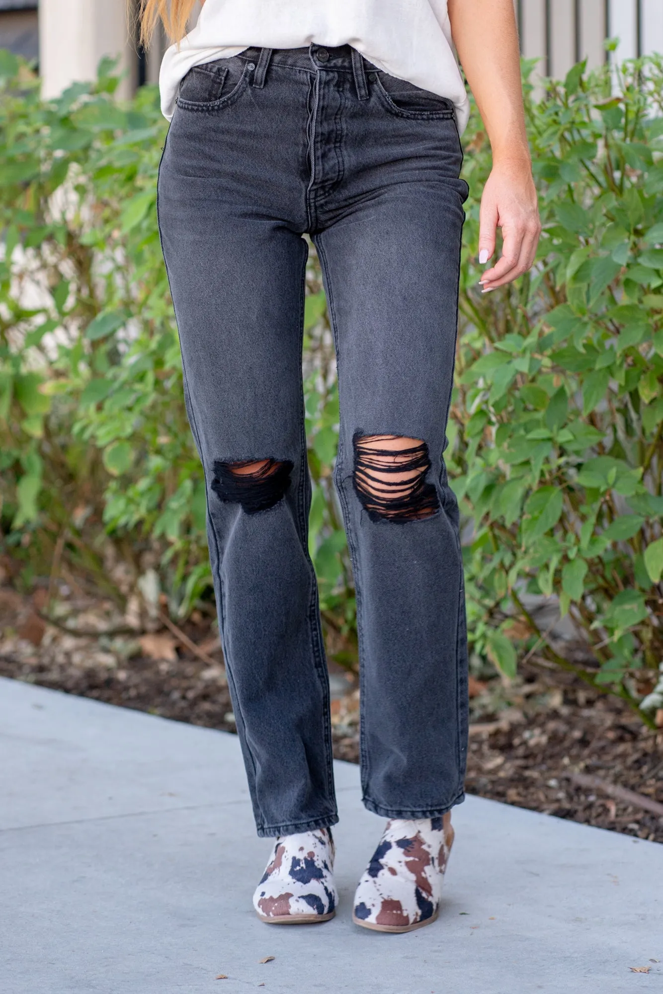 Dixon Ultra High Rise 90's Boyfriend Jeans