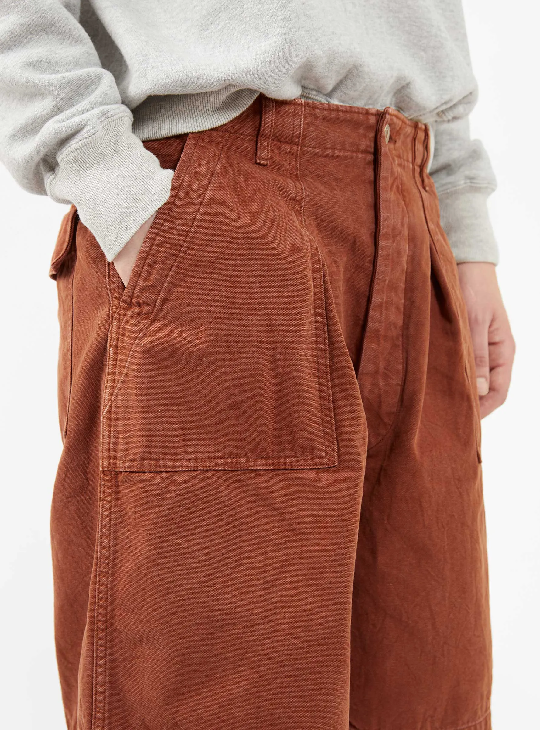 Duck Utility Shorts Brown