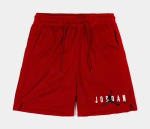 Essentials GFX Mesh Mens Shorts (Red)