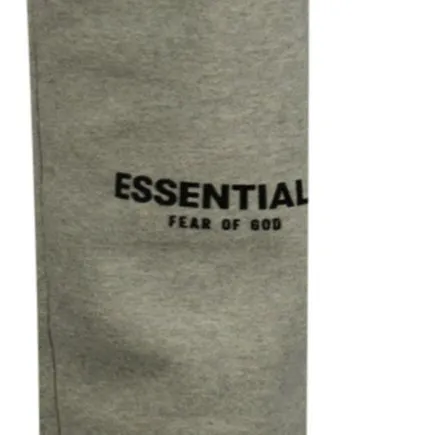 FEAR OF GOD ESSENTIALS   Logo-Print Sweatpants Dark Oatmeal Grey