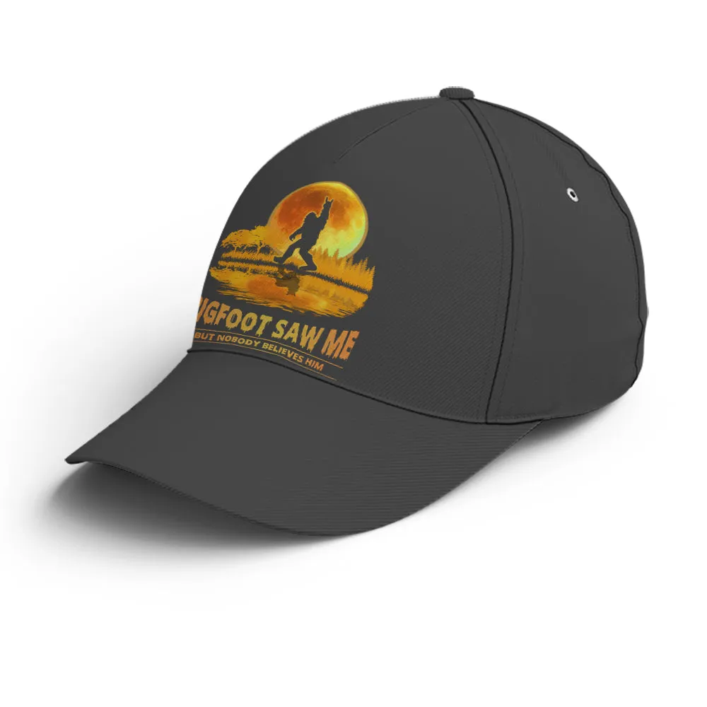 Funny Baseball Cap For Big Foot Lovers Vector Art Coolspod