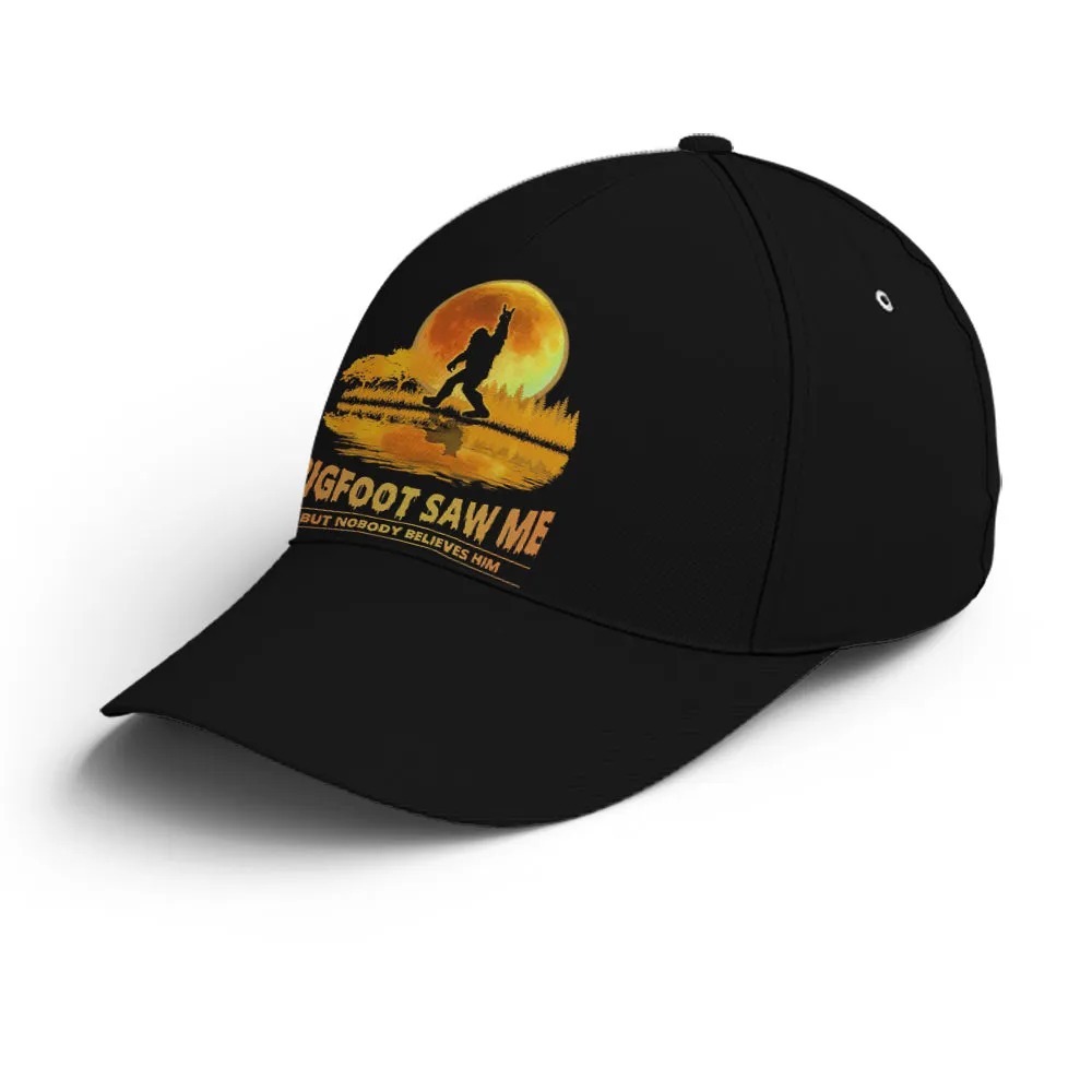 Funny Baseball Cap For Big Foot Lovers Vector Art Coolspod