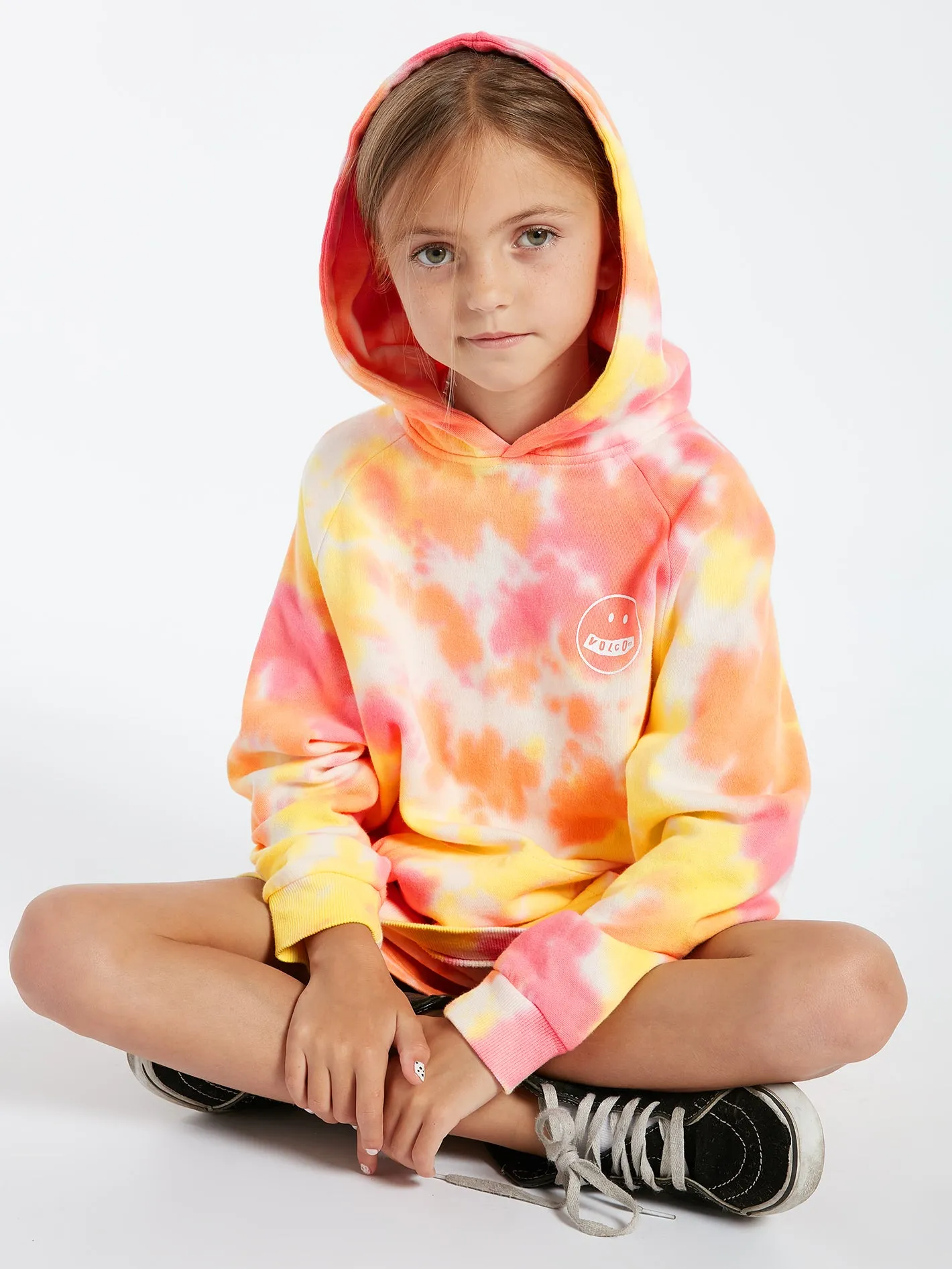 Girls Truly Stoked Boyfriend Hoodie - Multi