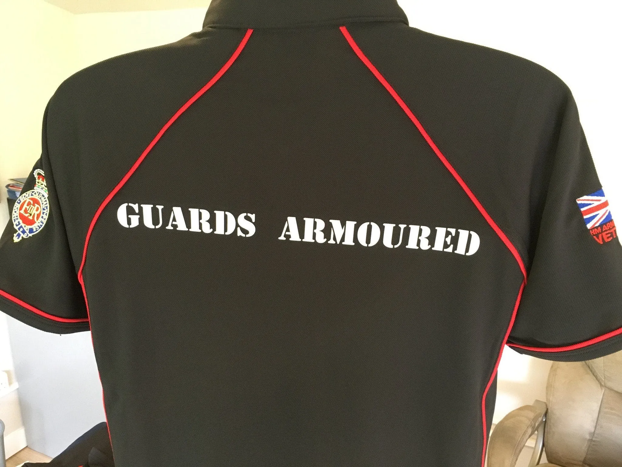 Grenadier Guards Performance Polo 'Multi Logo Options