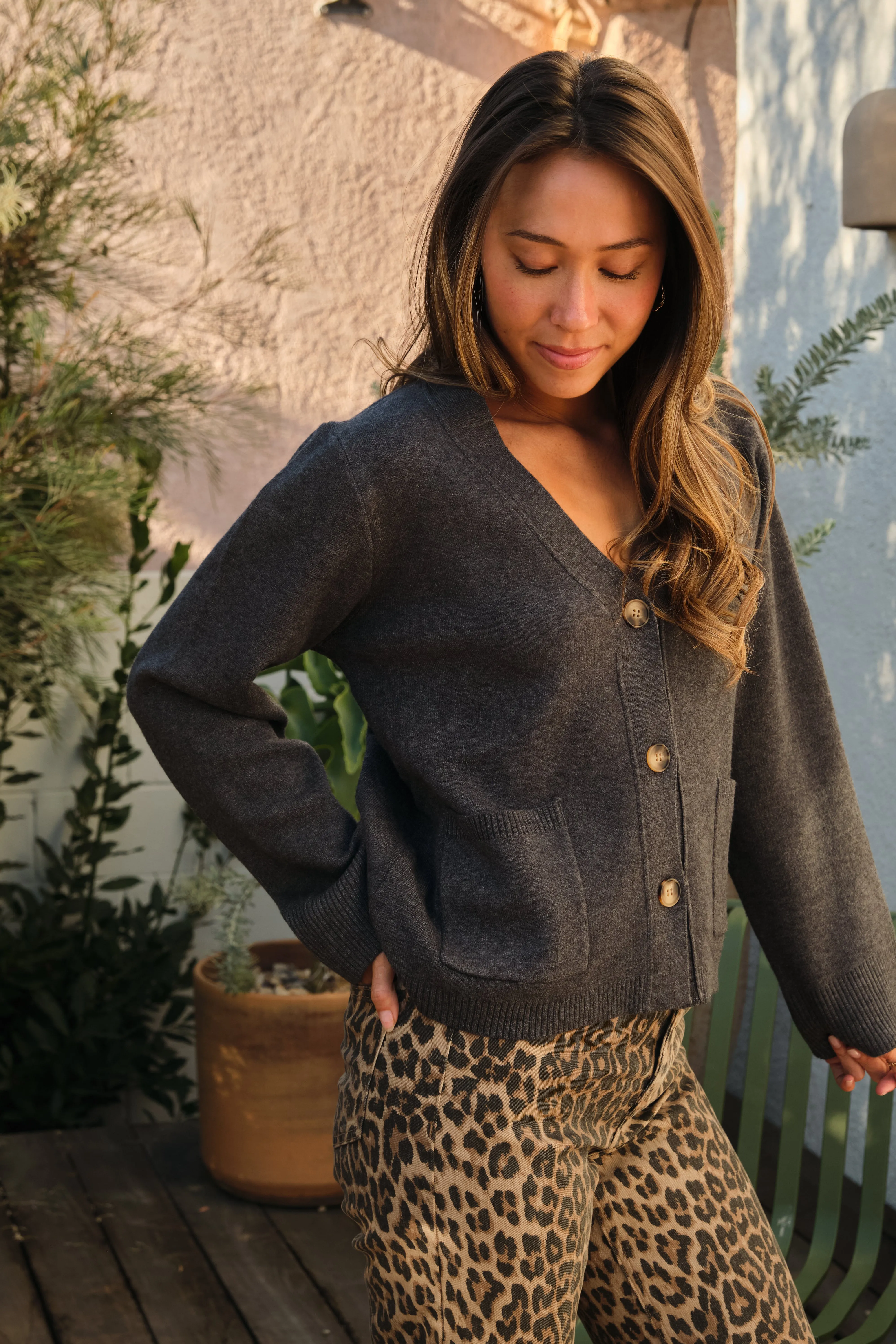 Grey Rima Cardigan